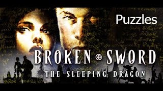 Broken Sword 3 - The Sleeping Dragon - George Egypt Escaping the Armillary Stone Block Puzzle screenshot 4