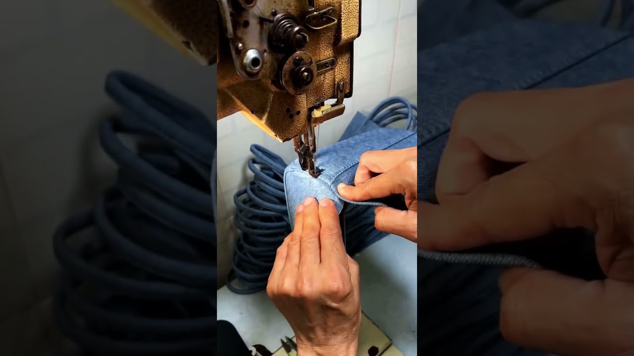 Precision Stitching on a Sewing Machine 