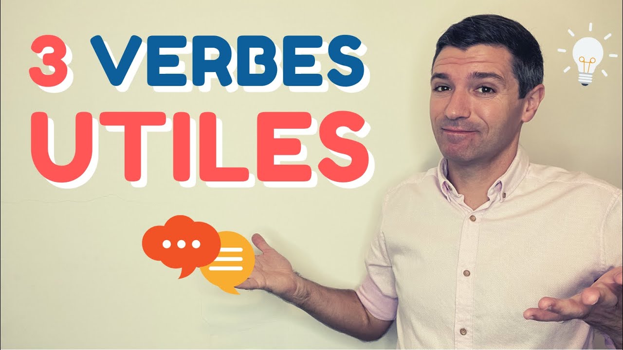 🇫🇷 3 useful verbs in French YouTube shorts in FRENCH YouTube