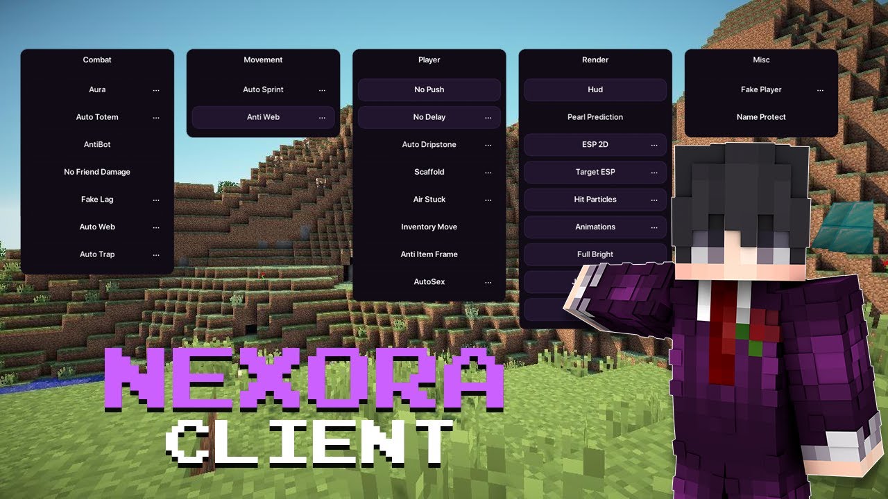 NEXORA CLIENT 1.20.1 | FIRST SHOWCASE