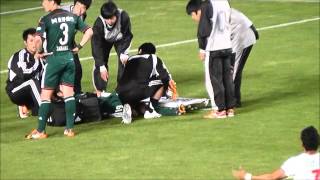 （塩沢負傷）松本山雅vsジュビロ磐田 20140524