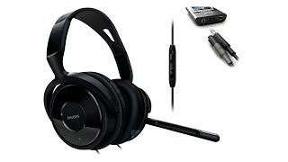 Распаковка и обзор гарнитуры Phillips SHM 6500 (+тест микрофона)