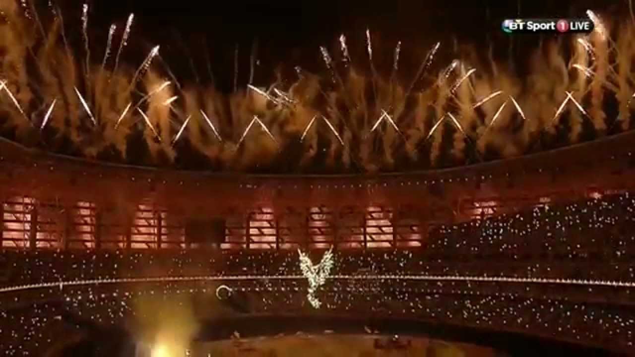 Phoenix Firedancers @ Closing Ceremony of 1st European Games in Baku, Azerbaijan 2015
