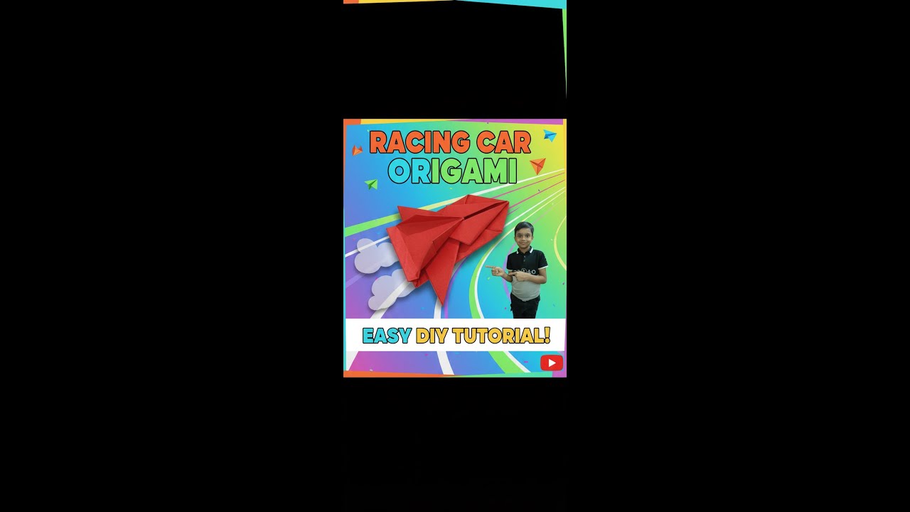 Amazing fastest racing car | Paper Origami