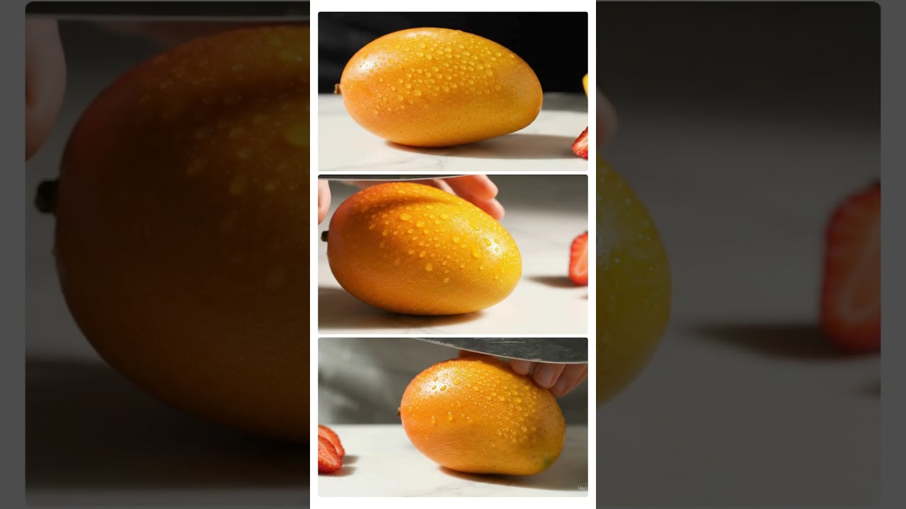 Ultimate ASMR Fruit Cutting | Hyper-Realistic Rainbow Slice 🌈🔪 No Talking, Pure Texture 