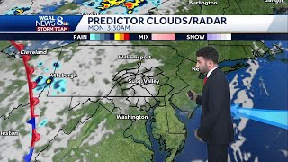 Mostly cloudy, cooler, more seasonable; unsettled pattern coming this week