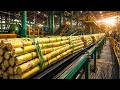 How Sugar is Made in a Factory: From Sugarcane to Crystals