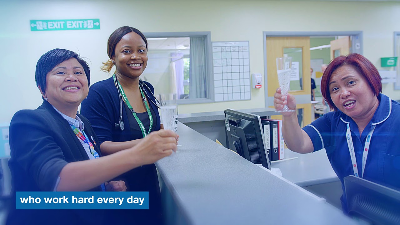 Staff at Northumbria Healthcare celebrate being rated 'outstanding