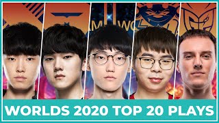 Top 20 Best Plays Worlds 2020  Group Stage