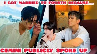 Gemini Norawit Finally Reveals the True Reason Behind His Sudden Marriage to Fourth Nattawat .....