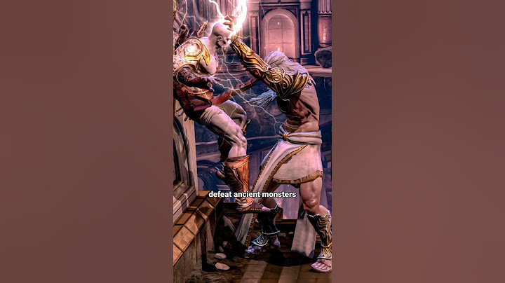 The 3 Powers of Zeus given to Kratos in God of War #shorts #godofwar #kratos
