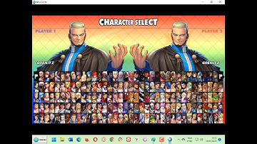 Leopold Goenitz (Dingus Edit) In CVS POTS Style Adapted for Capcom Vs SNK Evolution Kore