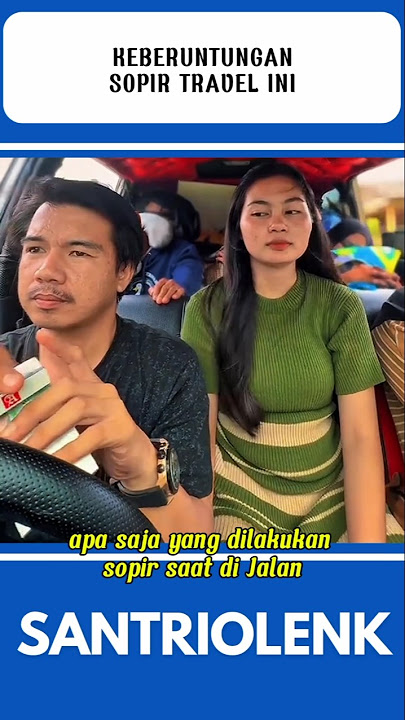 KEBERUNTUNGAN SOPIR TRAVEL INI#shorts