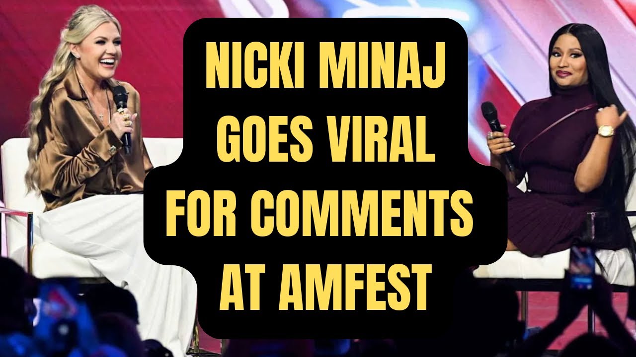 Nicki Minaj Defends Christians at AmFest – Left Wing Backlash Erupts