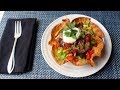 Crispy Basket Burrito - How to Make Crispy Tortilla Bowls in the Oven