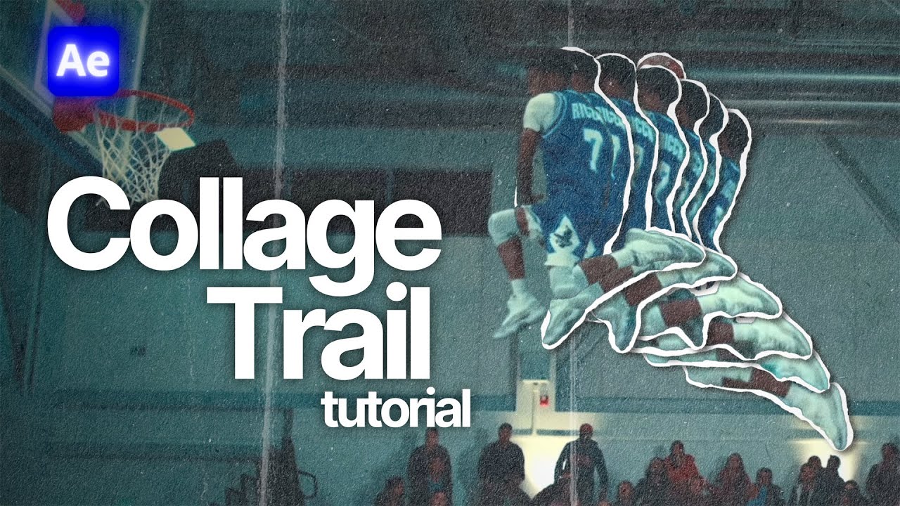 Creating EASY Collage Trail Effect | After Effects Tutorial - YouTube