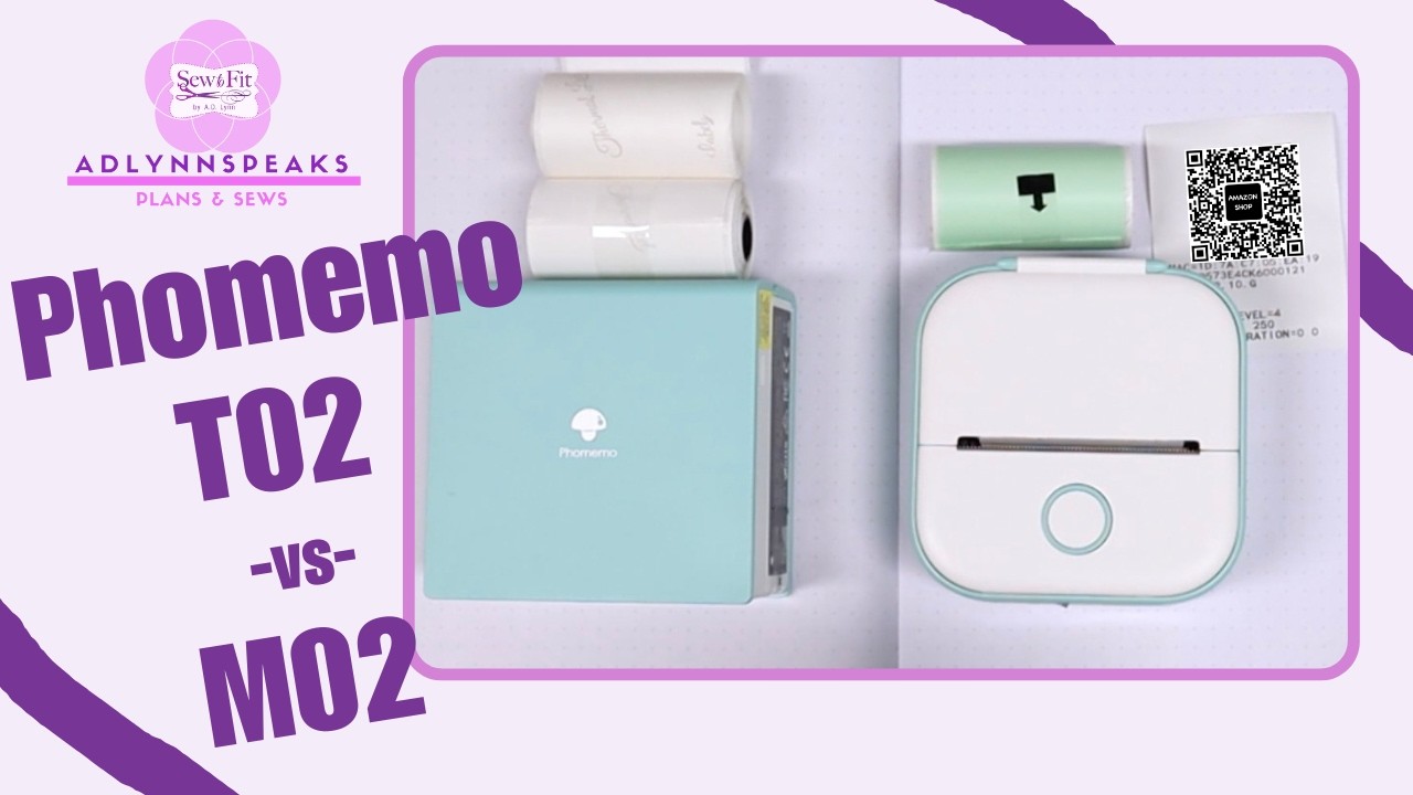 Phomemo T02 & M02 Full Review & How to Use the Phomemo App to print