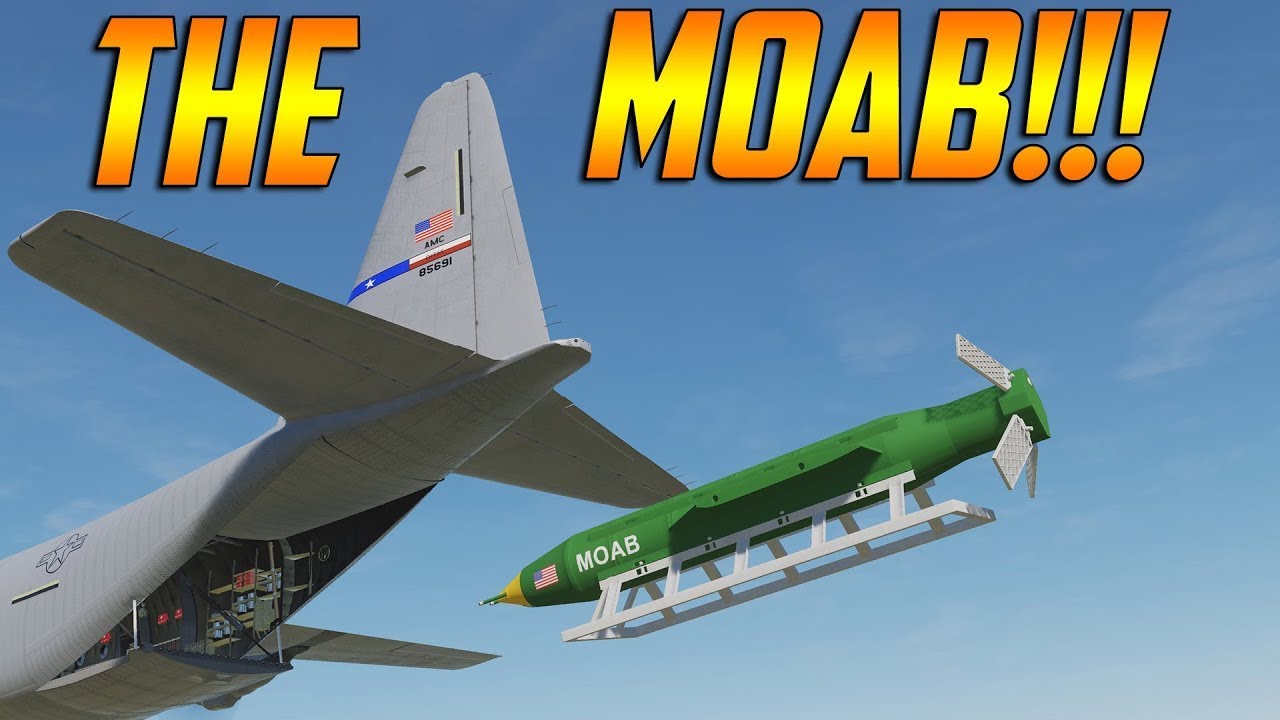 DCS C-130 MOAB как сбросить по JDAM