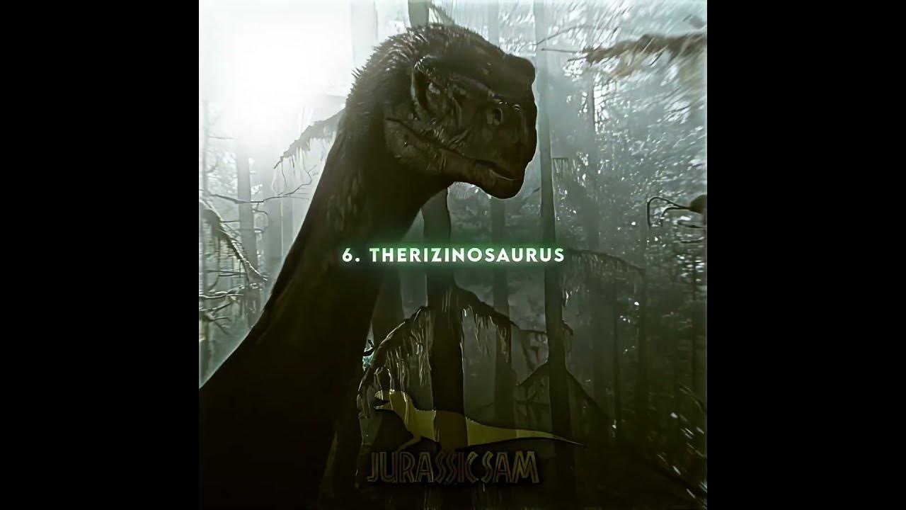 Top 8 strongest dinos in JW | Jurassic Sam #fyp #jurassicworld #jurassicpark #edit