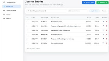 This Makes Accounting Faster: Ledger Journal Entries + AI Automation!