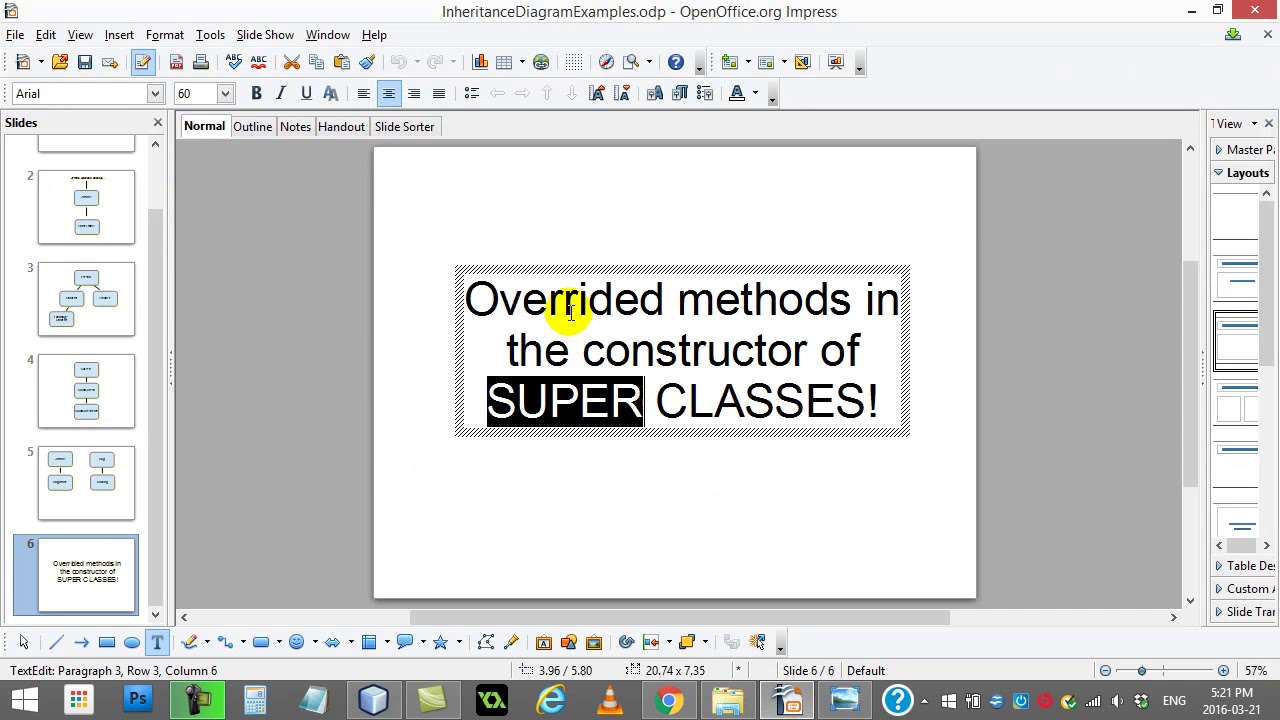AP Computer Science 185 Inheritance Overrided Methods In Constructor ...