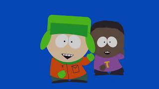 South Park Kyle and Tolkien Pretty Girls TikTok Blue Screen