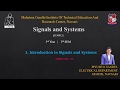 SS_ 1.1  Introduction to Signals and Systems | Signal and System | GTU sem 5