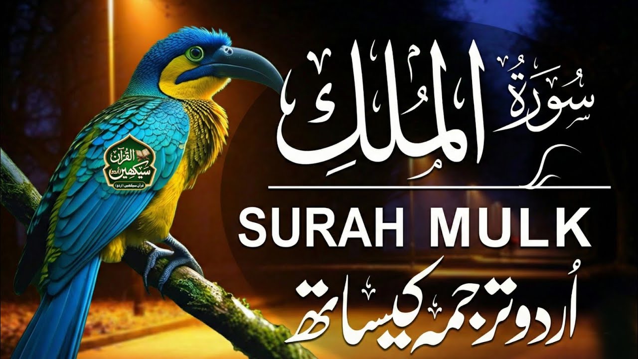 Surah Al-Mulk with Urdu Translation | Beautiful Heart-Touching Recitation | Learn Quran Urdu 