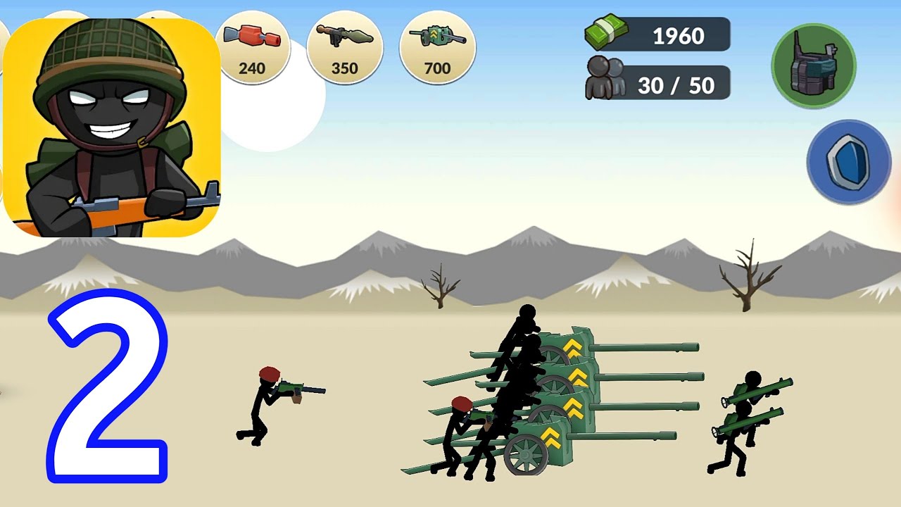 Stickman WW2 🕹️ Play on CrazyGames