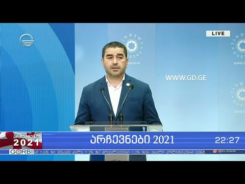 შალვა პაპუაშვილის ბრიფინგი