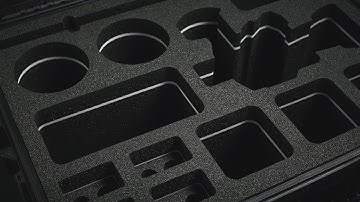 Canon C200 Foam Insert for Pelican 1610 Case - CAD DXF File