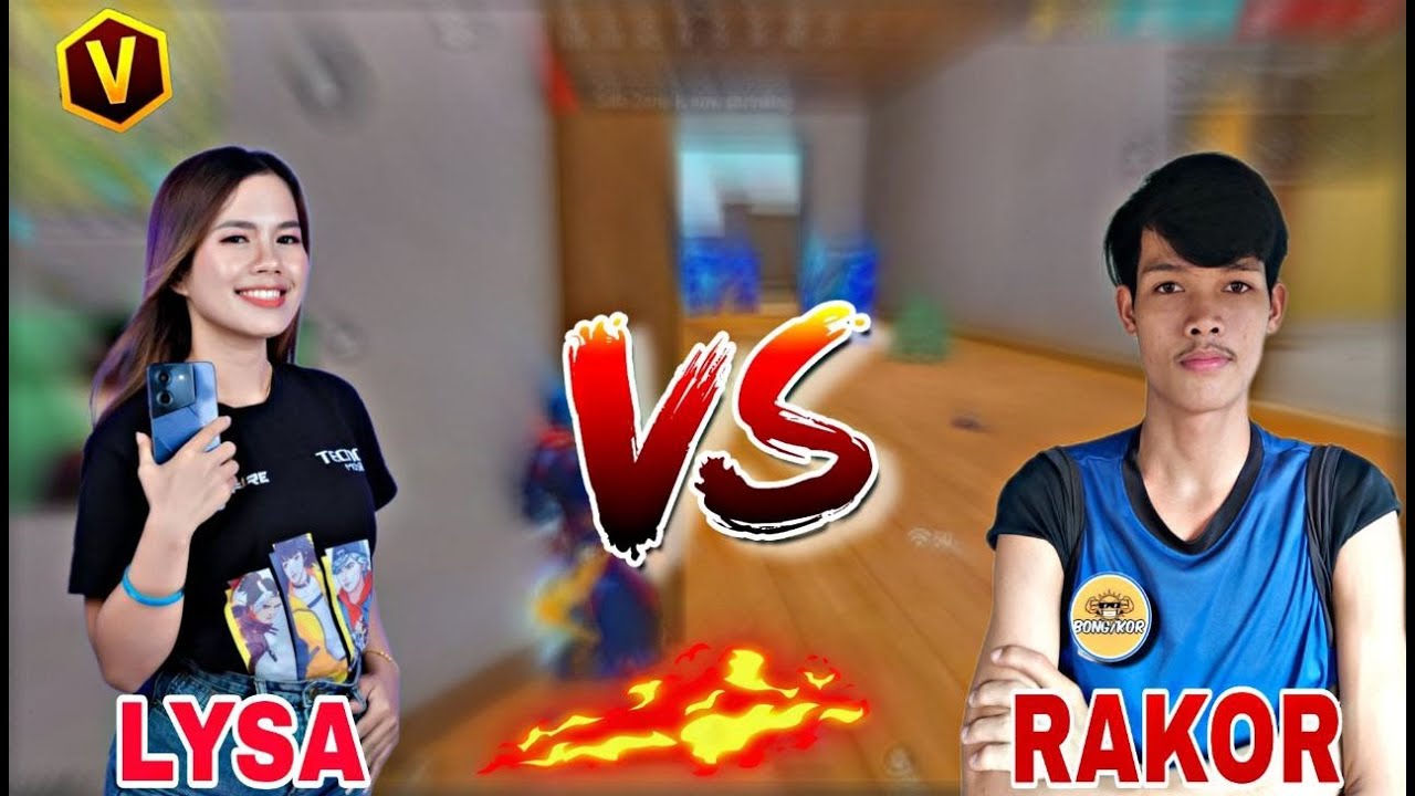 RAKOR vs LYSA រត់ ពេញ Map  🤣🤣​