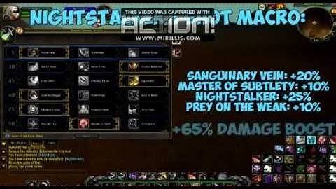 ♣ Waynz - WoW Rogue Guide - Rogue One Shot Macros