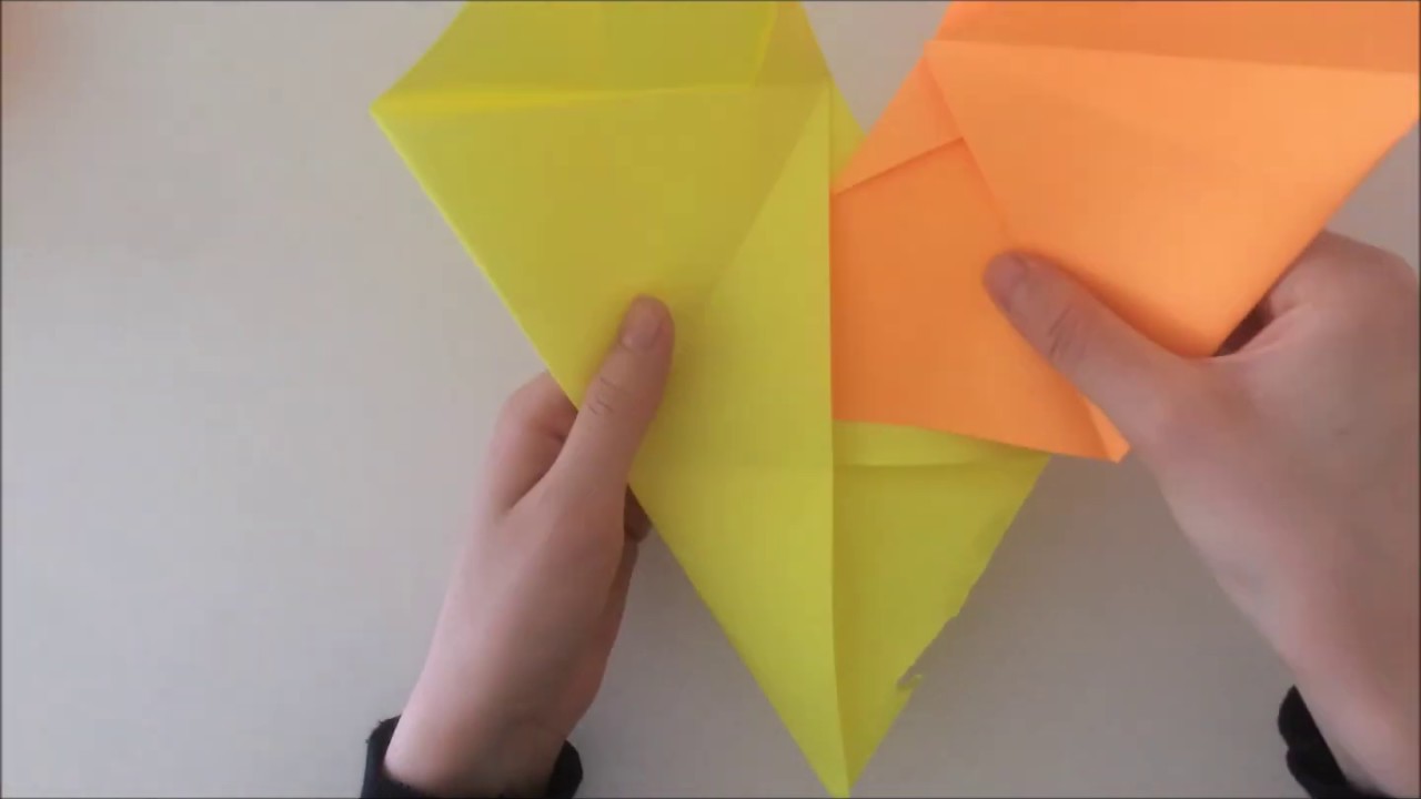 Origami Düzgün Dörtyüzlü - Platonik Katılar- Regular Polyhedra