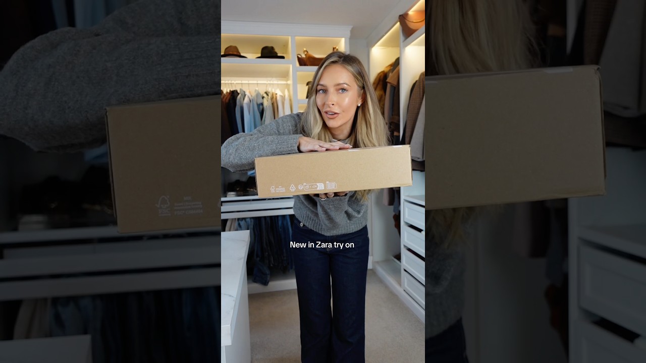 Let’s unbox my Zara order together 