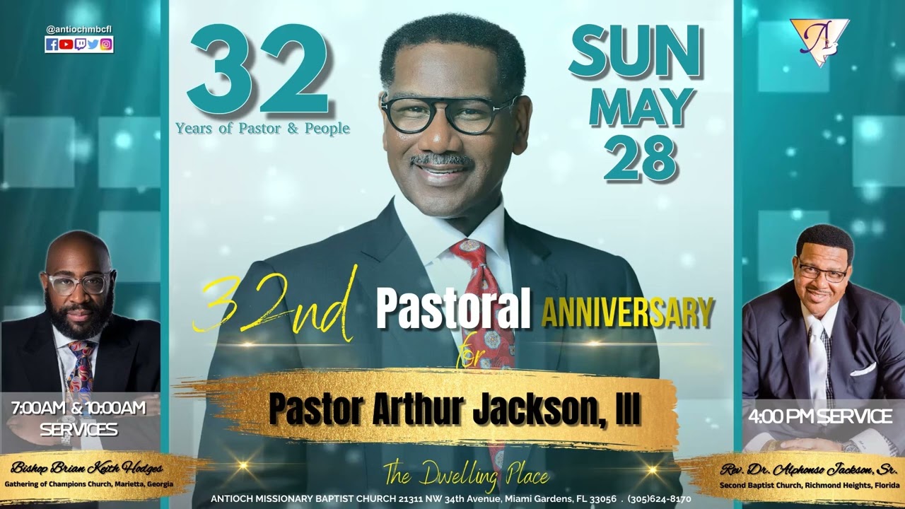 Pastoral Anniversary Services