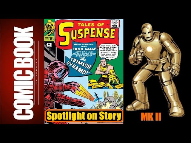 Spotlight on Story - Iron Man MK 02 Golden Avenger | COMIC BOOK UNIVERSITY