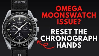 Moonswatch Issue? Reset Chronograph Hands on the Omega x Swatch Speedmaster Watch Net Worth