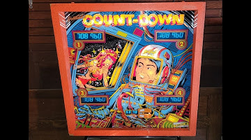 1979 Gottlieb Count-Down Pinball Gameplay & Tutorial! Who likes Drop Targets!