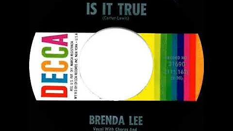 1964 HITS ARCHIVE: Is It True - Brenda Lee