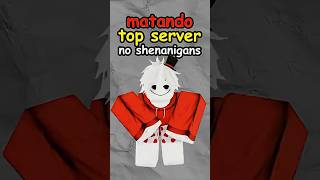 LUTEI contra os TOP 1 dos servidores… E EU GANHEI!! #roblox #jujutsushenanigans #shorts