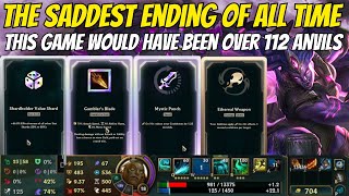 BIGGEST THROW EVER – This Should’ve Been a 110  Anvil Game