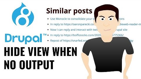 Drupal - Hide block view when no output