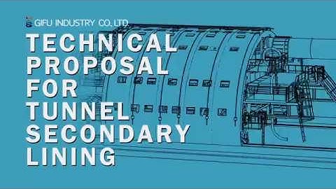 Tunnel construction animation