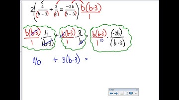 PreCalc 2.5B Solving Rational Equations Fall 2018