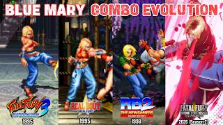 Blue Mary Combo Video Evolution: 1 Combo = 1 Fatal Fury