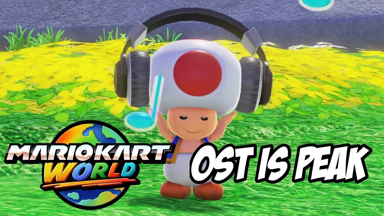 Mario Kart World's OST got me like