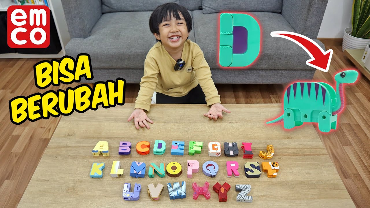 Mainan Ini Bisa Berubah Dari Huruf Menjadi Hewan - Pocket Safari - Dunia Kyo
