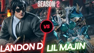 Tekken 8 | Landon D (Law) VS Lil Majin (Armor King) Ranked Match