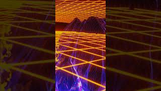 Retro Futuristic Neon Mountains Screensaver 4K #short #shorts #youtubeshorts #shortfeed #shortvideo